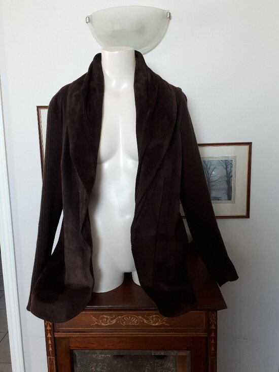 Bod & Christensen Jackets & Blazers - Bod & Christensen open front leather jacket L